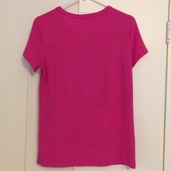 Banana Rupublic thick cotton Signature Tee S pink - Picture 2 of 3